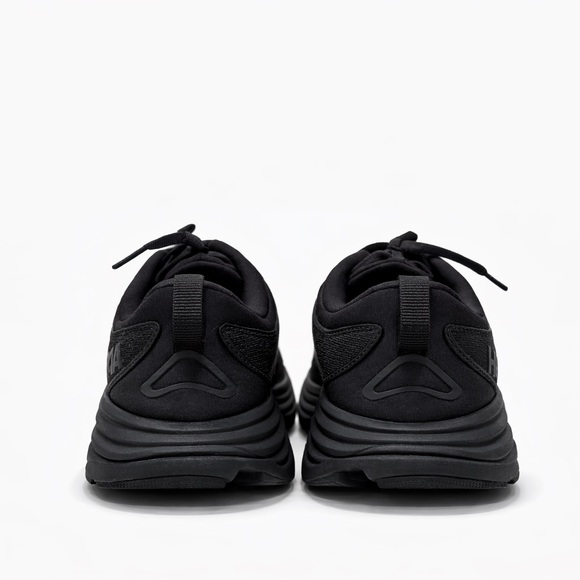 HOKA Gaviota 3 Black Running Shoes Men’s Size 10.5 Stability Cushioned Sneakers - Picture 3 of 4